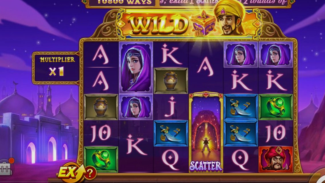 Ali Baba · Tampilan Aplikasi R6R6